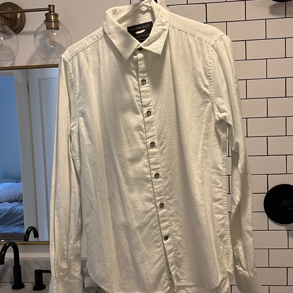 18 Waits Heavy Cotton Button-Down